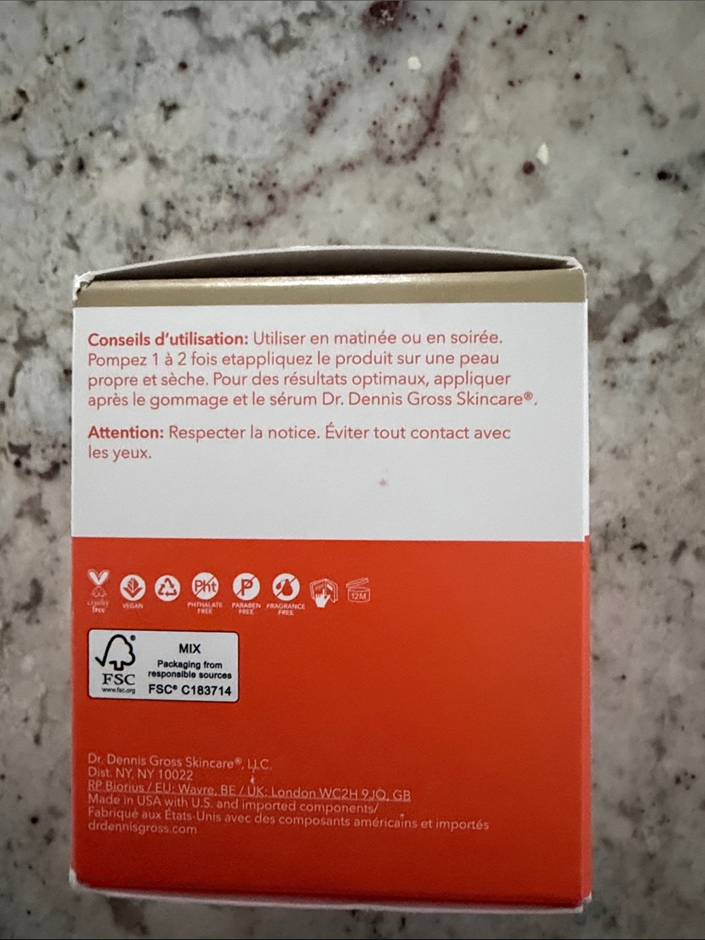 Dr Dennis Gross DermInfusions Blur + Repair Cream — Orange - Picture 5 of 6